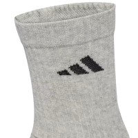 Calcetines Adidas Camisola Acolchoada Blanco Gris Negro 6 Peças  Oferta + Barato
