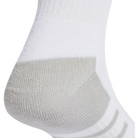 adidas Essentials Chaussettes mi-cou rembourrees Blanc Gris 3 paires  Offre - Pas cher