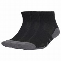 Calcetines Adidas Essentials Cushioned Quarter Negro Gris 3 Pares  Offre - Pas cher