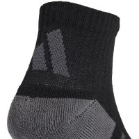 Calcetines Adidas Essentials Cushioned Quarter Negro Gris 3 Pares  Offre - Pas cher