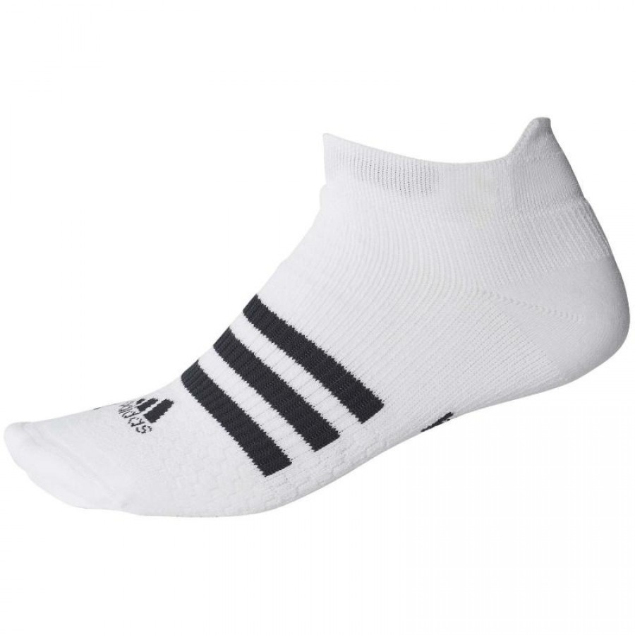 Adidas Tennis Liner Socks White Black 1 Pair
