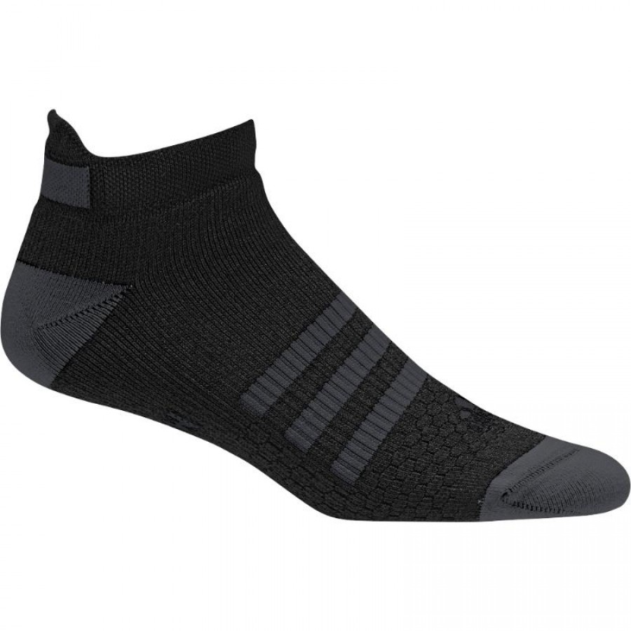 Adidas Tennis Liner Socks Black Grey 1 Pair