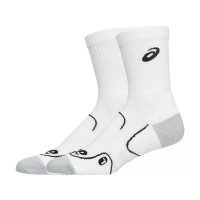 Calcetines Asics Crew Court Tennis Blanco Brillante 1 Par