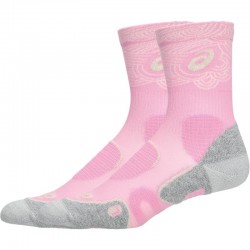 Calcetines Asics Crew Court Tennis Rosa 1 Par