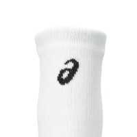 Chaussettes blanches brillantes Asics Quarter 3 paires