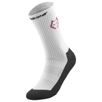 Babolat Juan Lebron Chaussettes Mi-mollet Blanc Noir 1 Paire