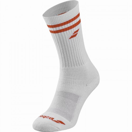 Calcetines Babolat Team Blanco Rojo