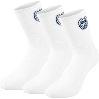 Bidi Badu Anchor Ankle White Socks 3 Units