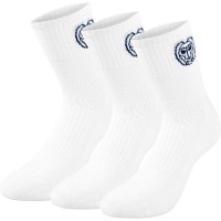 Bidi Badu Anchor Ankle Chaussettes Blanches 3 Unites