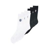 Socks Bidi Badu Don Carlito XXL Crew Move Black White 6 Pairs