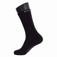 Meias pretas Black Crown High 3 pares  Oferta + Barato