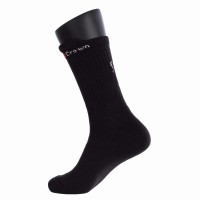 Chaussettes noires hautes Black Crown Premium 1 paire  Offre - Pas cher