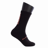 Meias Black Crown Pro High Black Coral 1 Par  Oferta + Barato