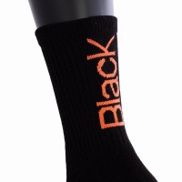 Meias Black Crown Pro High Black Coral 1 Par  Oferta + Barato