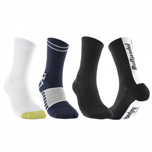 Meias Bullpadel BP255 e 3 pares Meias Bullpadel BP255 e 3 pares