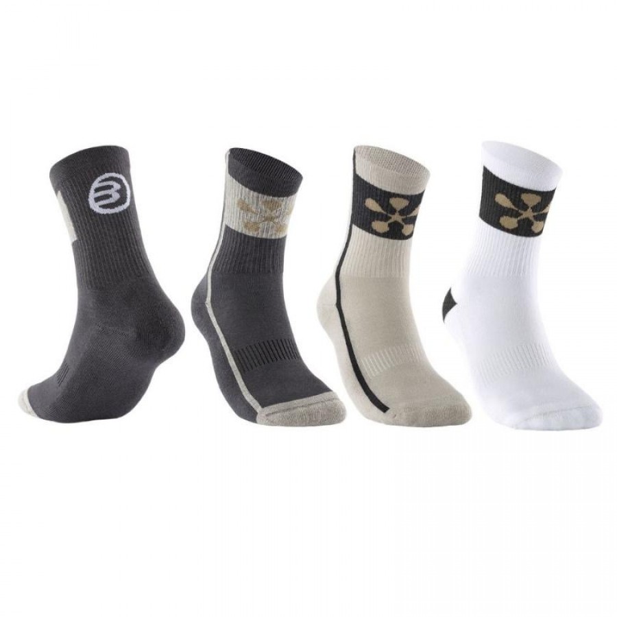 Chaussettes de padel Bullpadel Premier BPPMR2503 3 paires  Offre - Pas cher