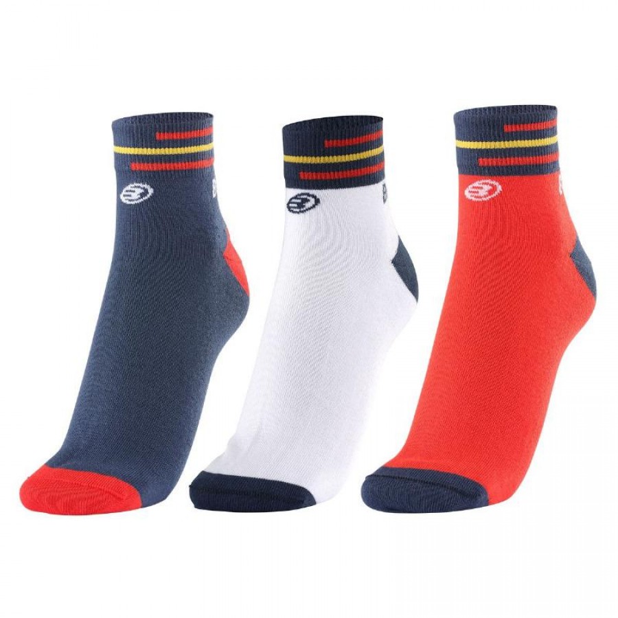 Bullpadel FEP BP-FEP2205 3 paires de chaussettes  Offre - Pas cher