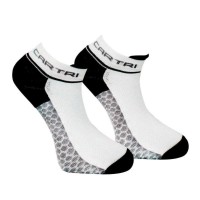 Calcetines Cartri Adler Crew Blanco Negro 1 Par  Offer + Cheap