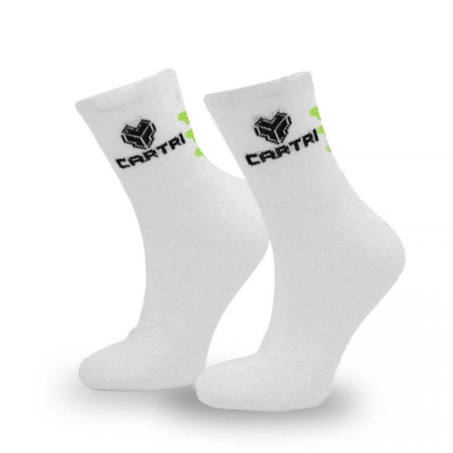 Chaussettes Cartri White 12 paires