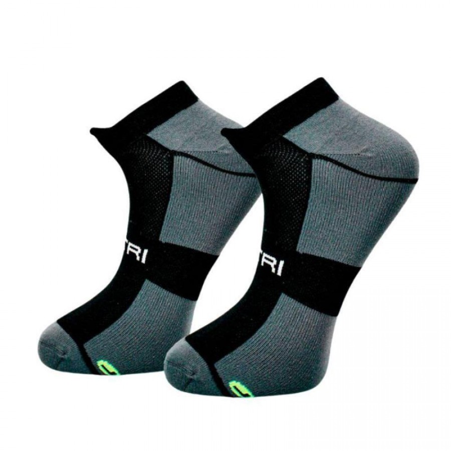 Calcetines Cartri Nero Crew Negro Cinza 1 por  Oferta + Barato