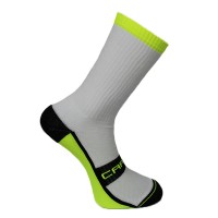 Cartri Slash High White Fluor Socks 1 Par