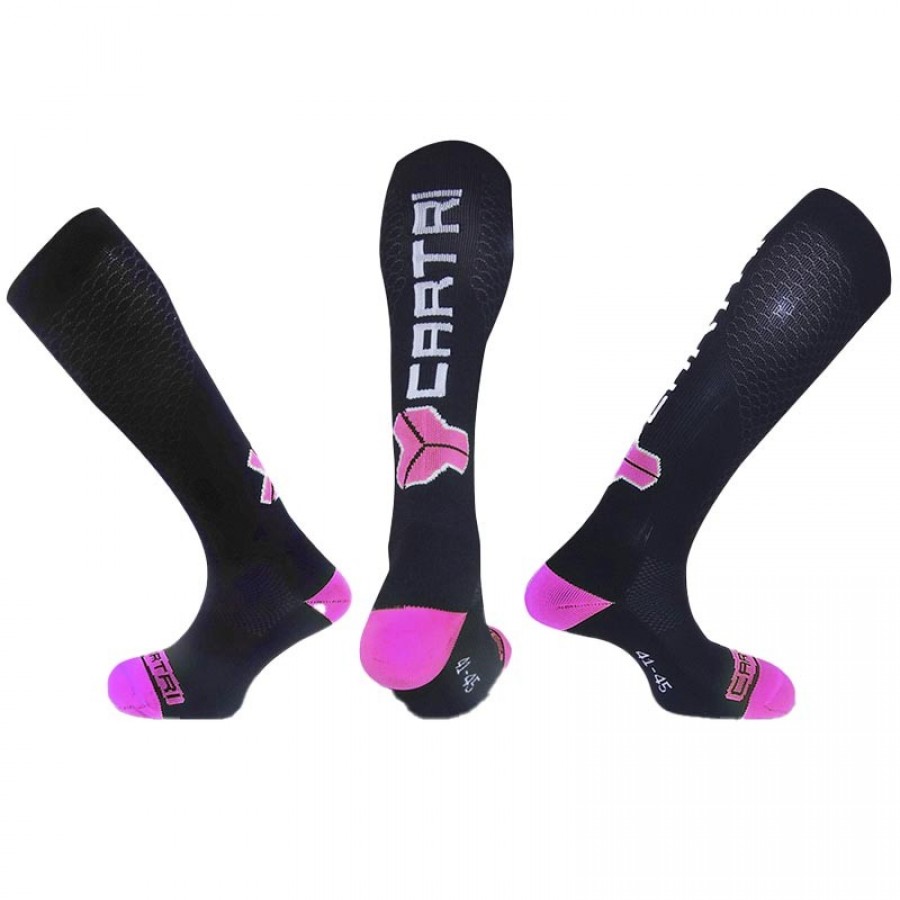 Compression Socks Cartri Dusk Pink Black