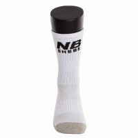 Meias Brancas Enebe Grip Pro 1 Par