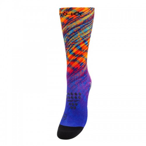 Chaussettes Floky S-Mash 3D Fantasy Rio Orange Bleu