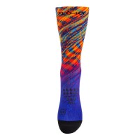 Chaussettes Floky S-Mash 3D Fantasy Rio Orange Bleu