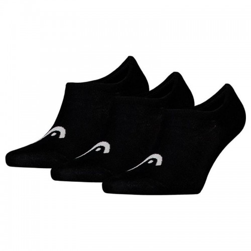Calcetines Head All Sports Invisível Negro 3 Peças Calcetines Head All Sports Invisível Negro 3 Peças