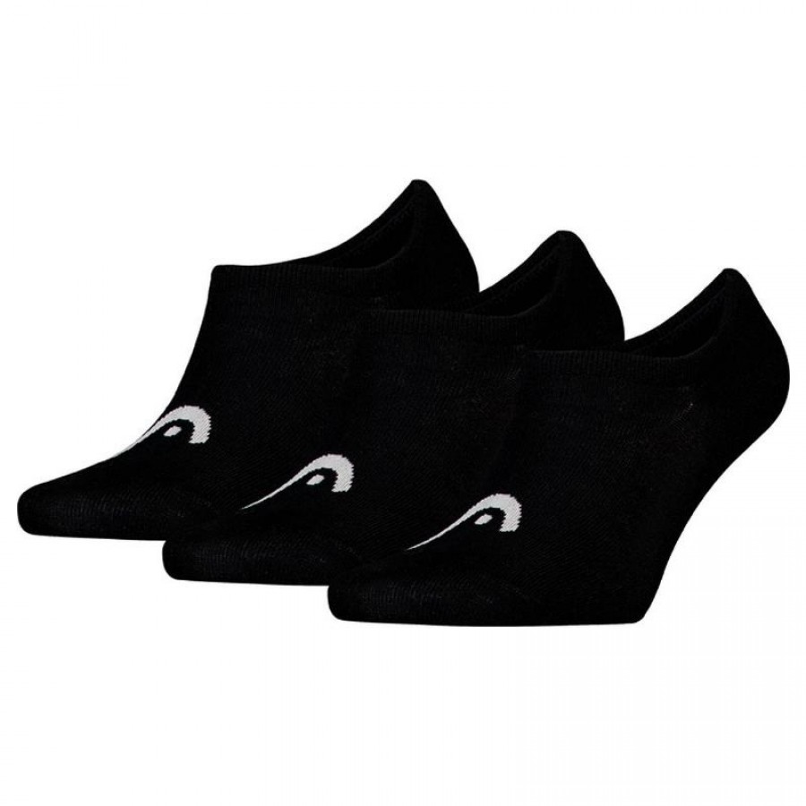 Calcetines Head Tous les sports Invisible Negro 3 Pares  Offre - Pas cher