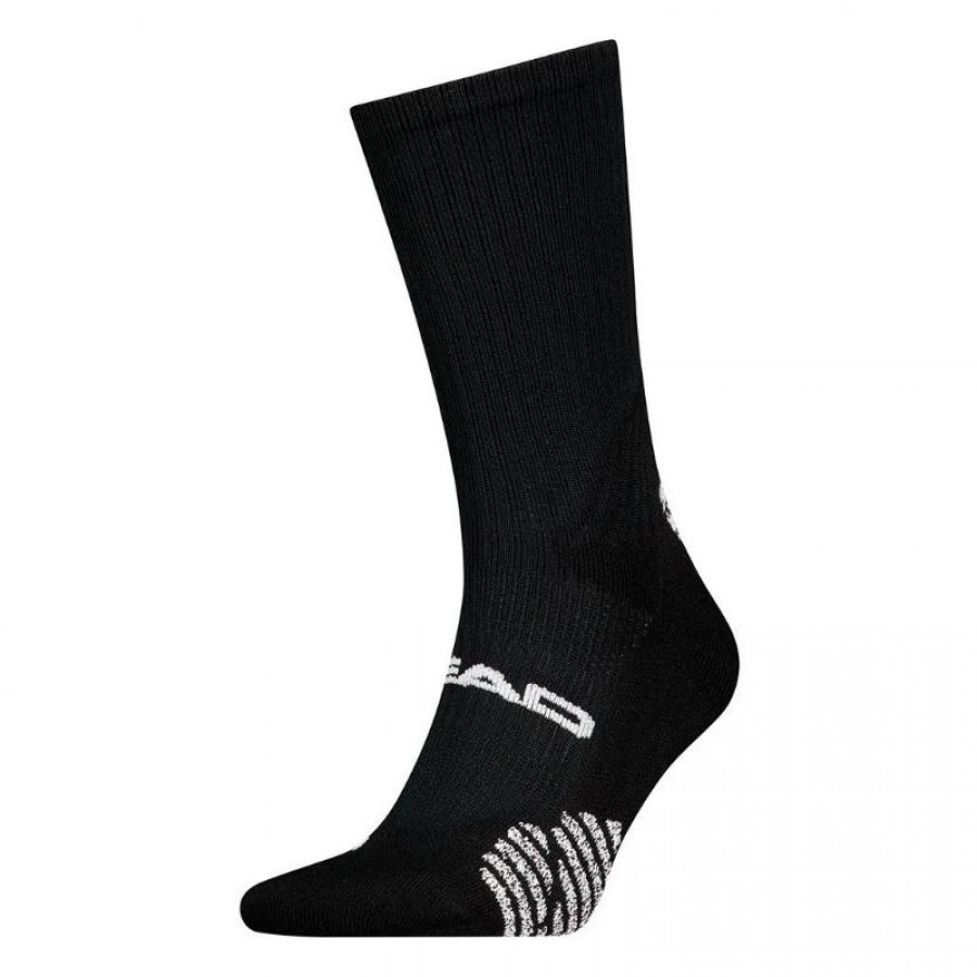 Meias Head Performance Padel Crew Preto 1 Par  Oferta + Barato