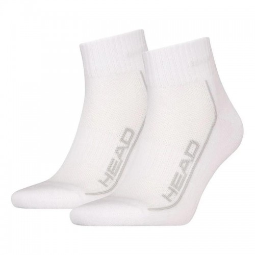 Calcetines Head Performance Quarter Blanco Gris 2 Peças Calcetines Head Performance Quarter Blanco Gris 2 Peças