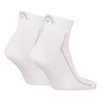 Calcetines Head Performance Quarter Blanco Gris 2 Pares  Oferta + Barato