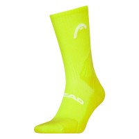 Calcetines Head Performance Tennis Crew Amarillo Fluor 1 Par  Offre - Pas cher