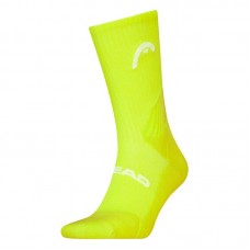 Calcetines Head Performance Tennis Crew Amarillo Fluor 1 Par