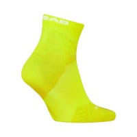 Calcetines Head Performance Tennis Quarter Amarillo Fluor 1 Par  Oferta + Barato