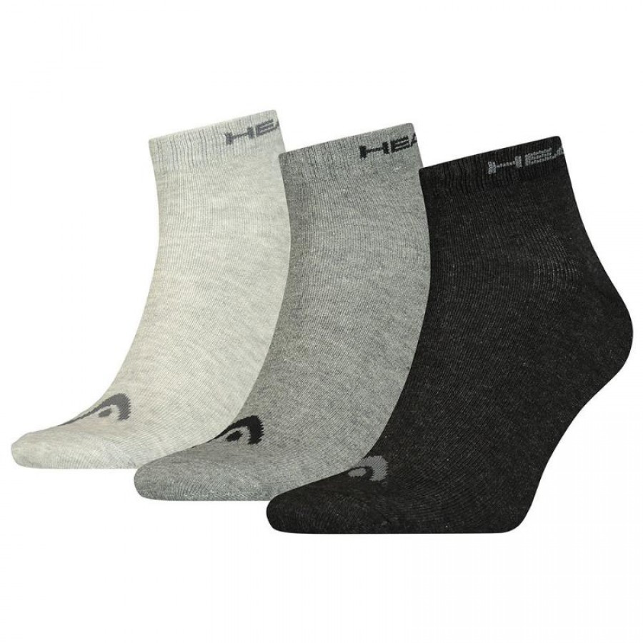 Head Quarter Gris Combo Chaussettes 3 Paires