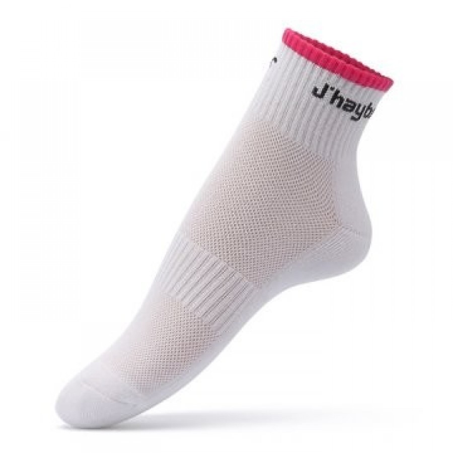 Calcetines JHayber Quarter Blanco Rosa 1 Par