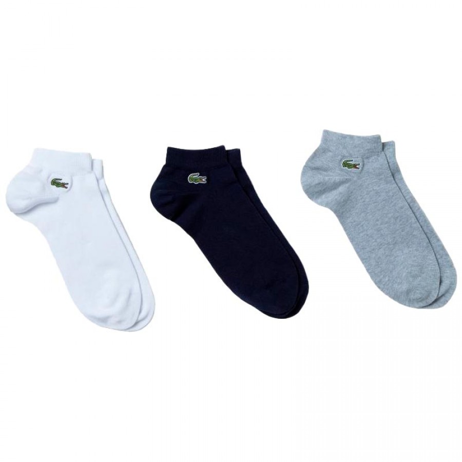 Socks Lacoste Sport Cut Under Colors 3 Pairs