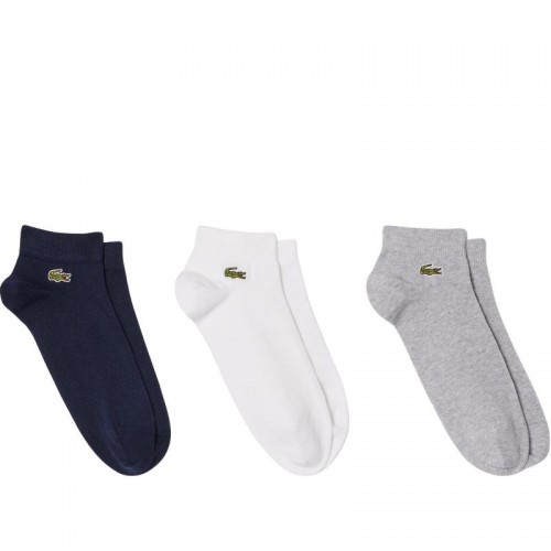 Lacoste Sport Meias De Corte Baixo Marinho Preto Branco 3 Pares Lacoste Sport Meias De Corte Baixo Marinho Preto Branco 3 Pares