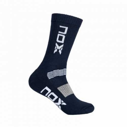 Nox Pro Meias Azul Branco 1 Par Nox Pro Meias Azul Branco 1 Par