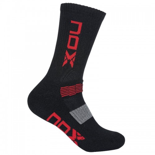 Nox Pro Black Red Socks 1 Par Nox Pro Black Red Socks 1 Par