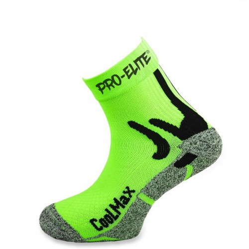 Calcetins Pro Elite Coolmax Verde Fluor 1 Por Calcetins Pro Elite Coolmax Verde Fluor 1 Por