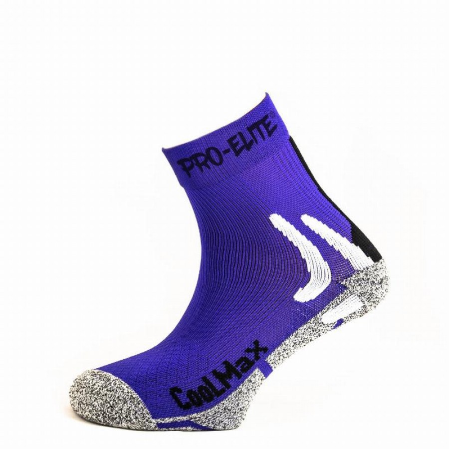 Calcetines Pro Elite Coolmax Violeta 1 Par  Offre - Pas cher