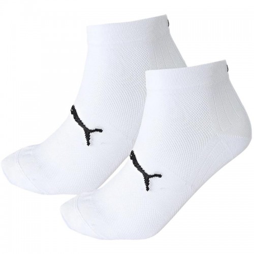 Puma Quarto Meias Brancas 2 pares Puma Quarto Meias Brancas 2 pares