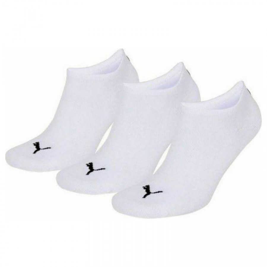 Puma Sneaker Calzini Bianchi 3 paia  Offerta + Economico