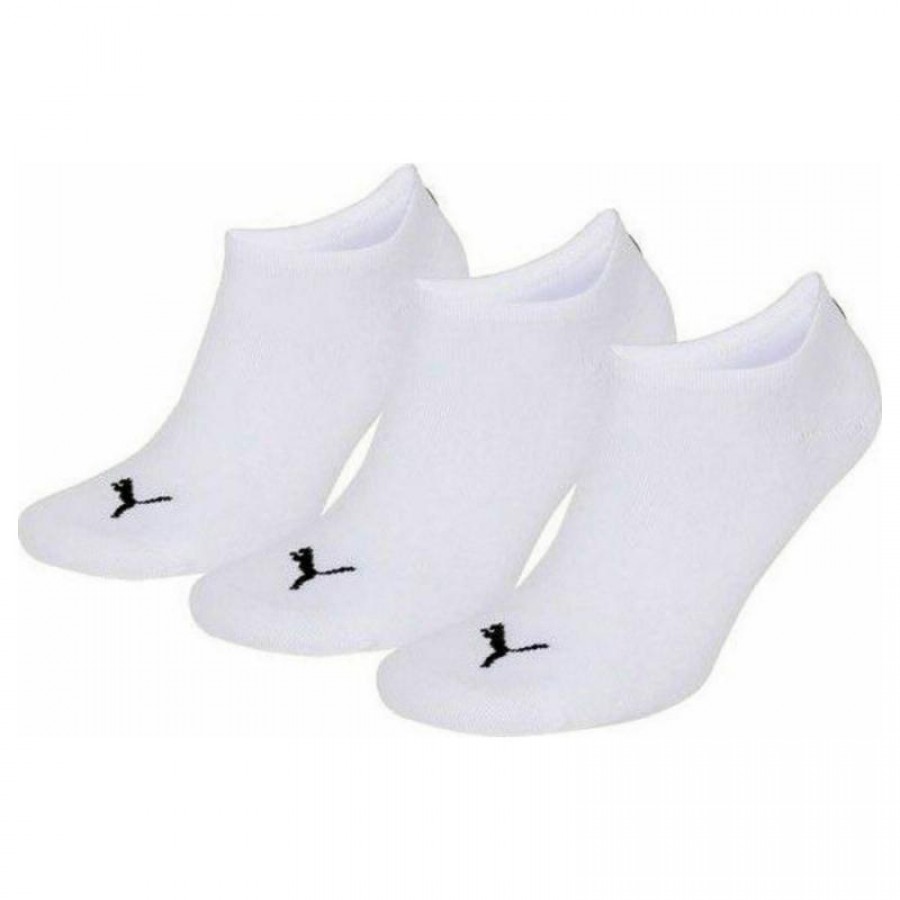 Puma Sneaker White Socks 3 pares