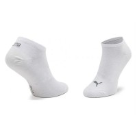 Puma Chaussettes Sneaker Noir Blanc Gris 3 paires