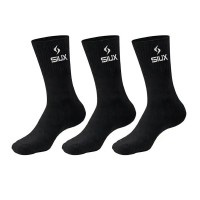 Siux Basic 26 Calzini Alto Shaft Neri 3 paia